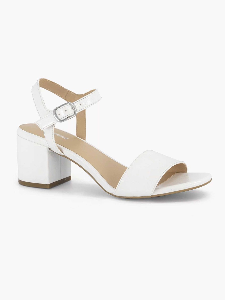 Sandals | Graceland White Sandalette