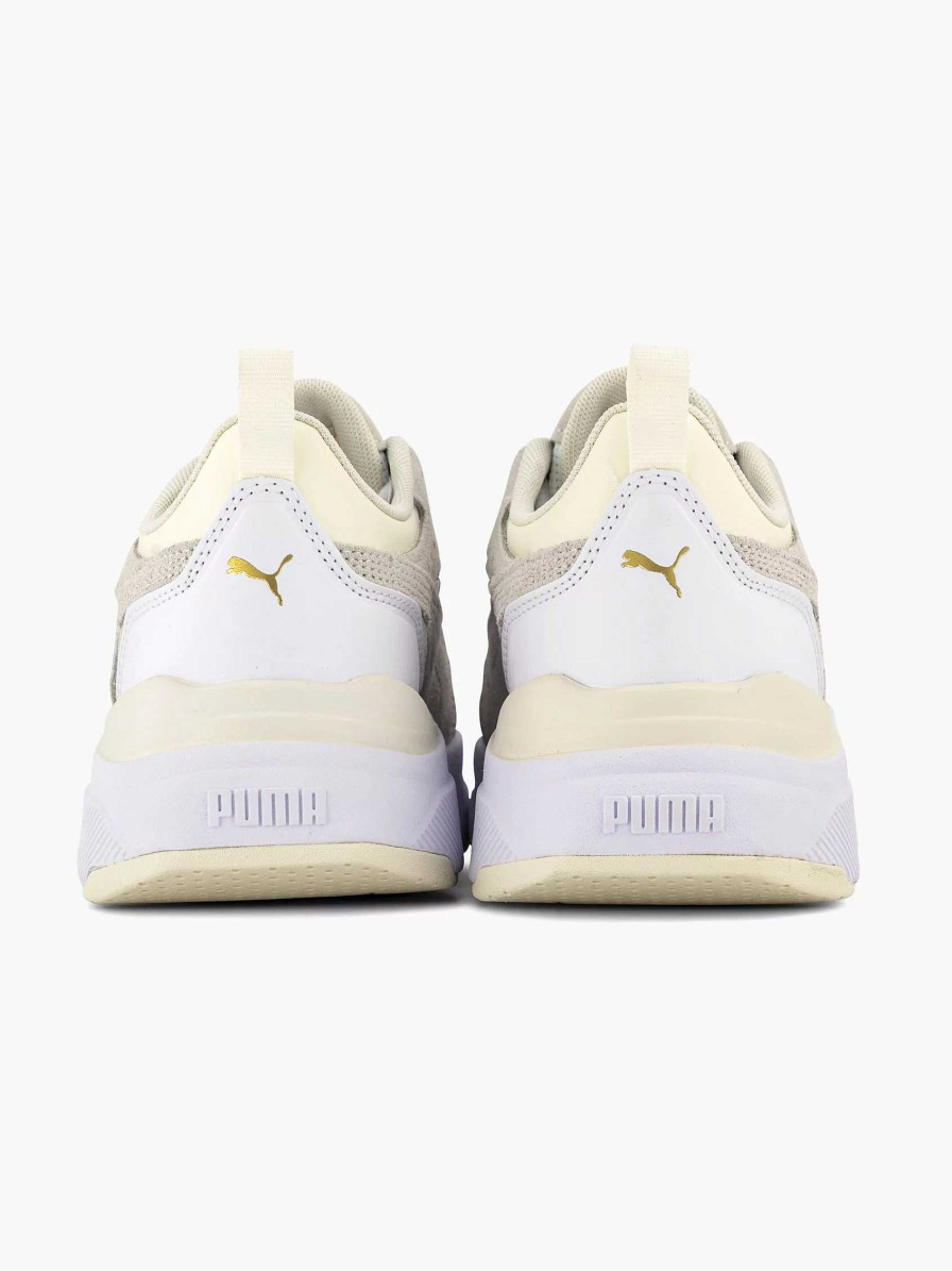 Sneakers | Puma White Cassia Laser Cut