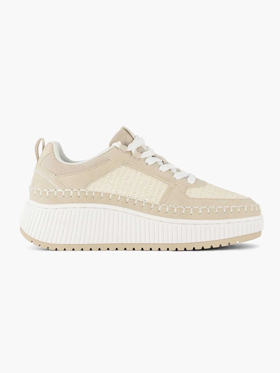 Sneakers | Oxmox Beige Platform Sneaker