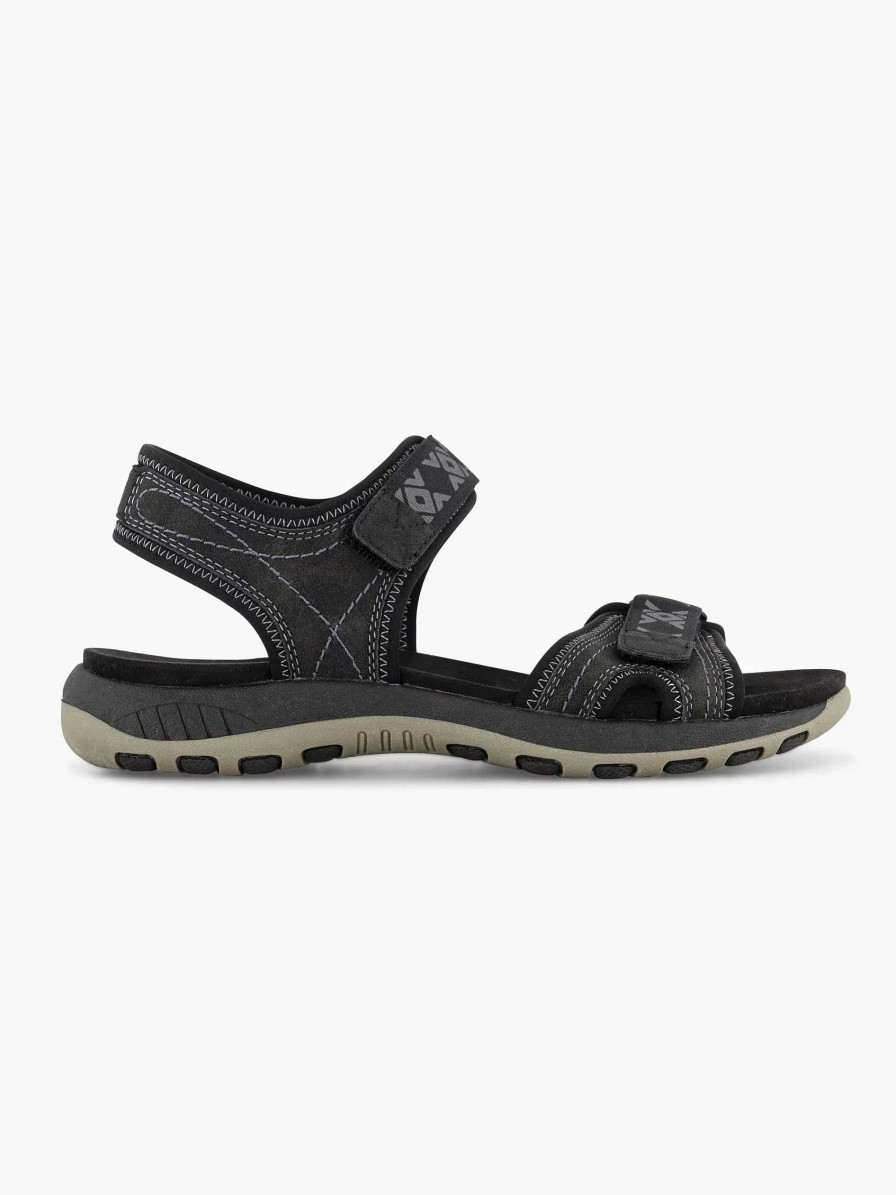 Comfort Shoes | Easy Street Black Comfort Sandal