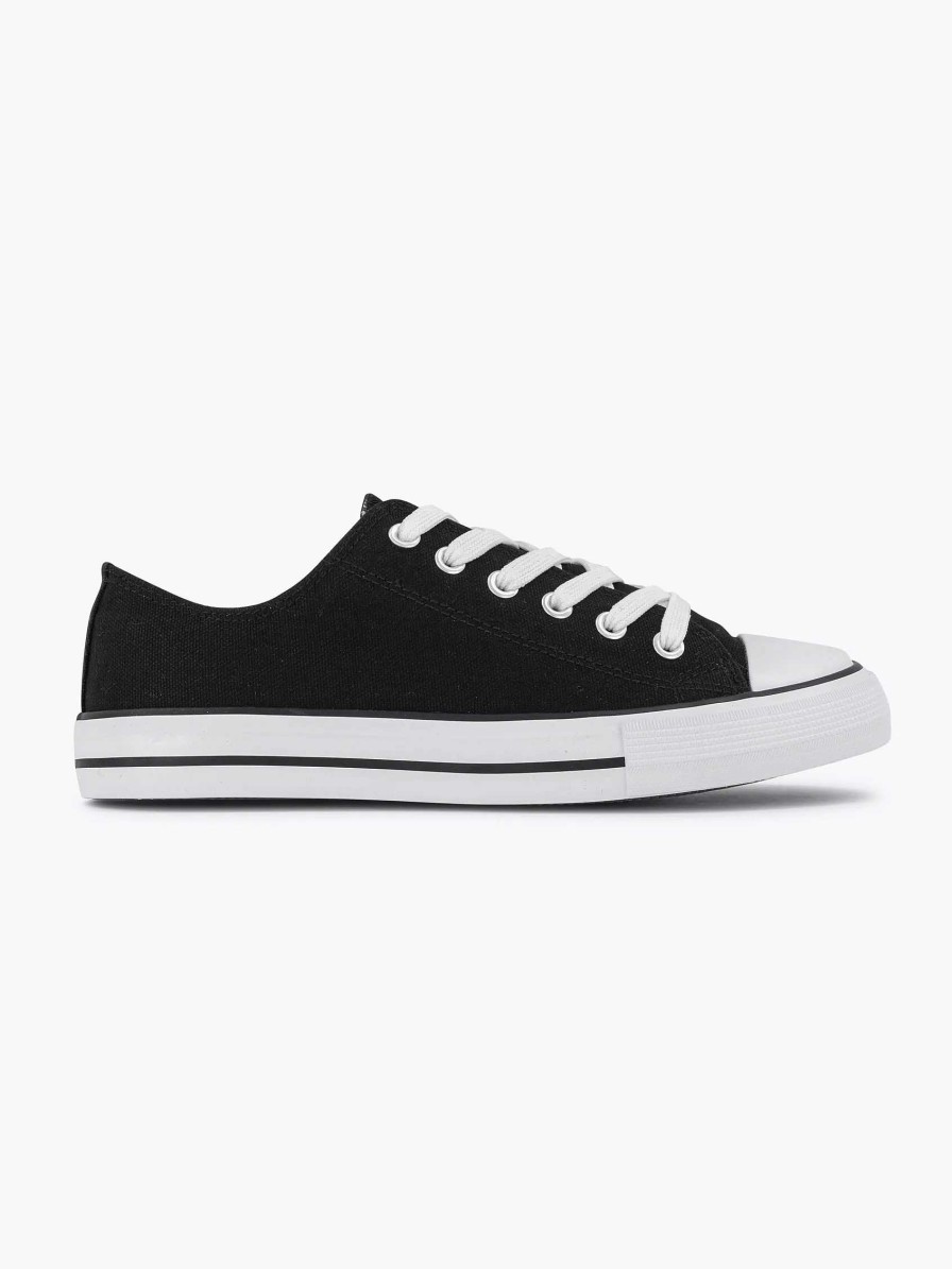 Sneakers | Graceland Black Canvas Sneaker