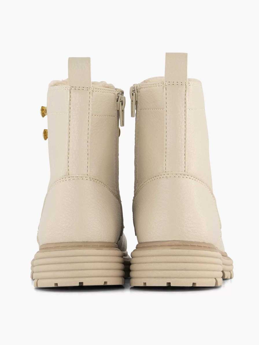 Boys' Shoes | Oxmox Beige Lace Boot