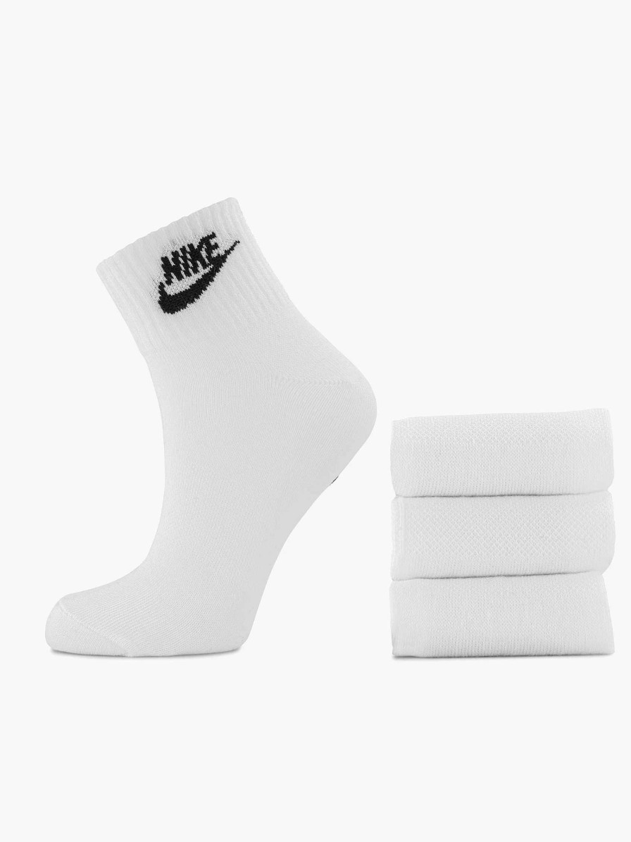 Socks | Nike White U Nk Nsw Everyday Essential An 38-42