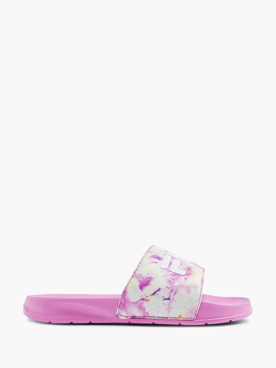 Boys' Shoes | FILA Pink Bath Slipper