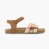 Boys' Shoes | Limelight girl Brown Leather Sandal Beads