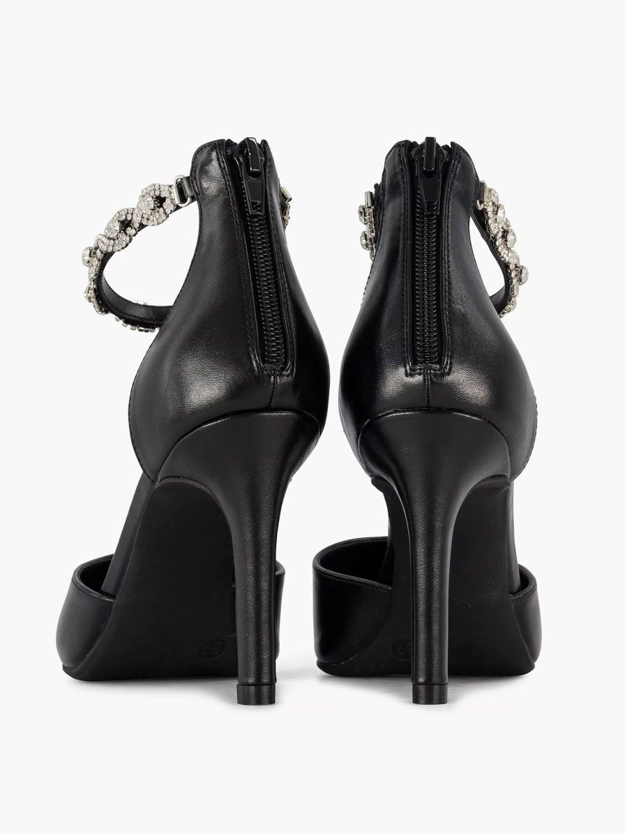 Pumps | Graceland Black Pump Stones