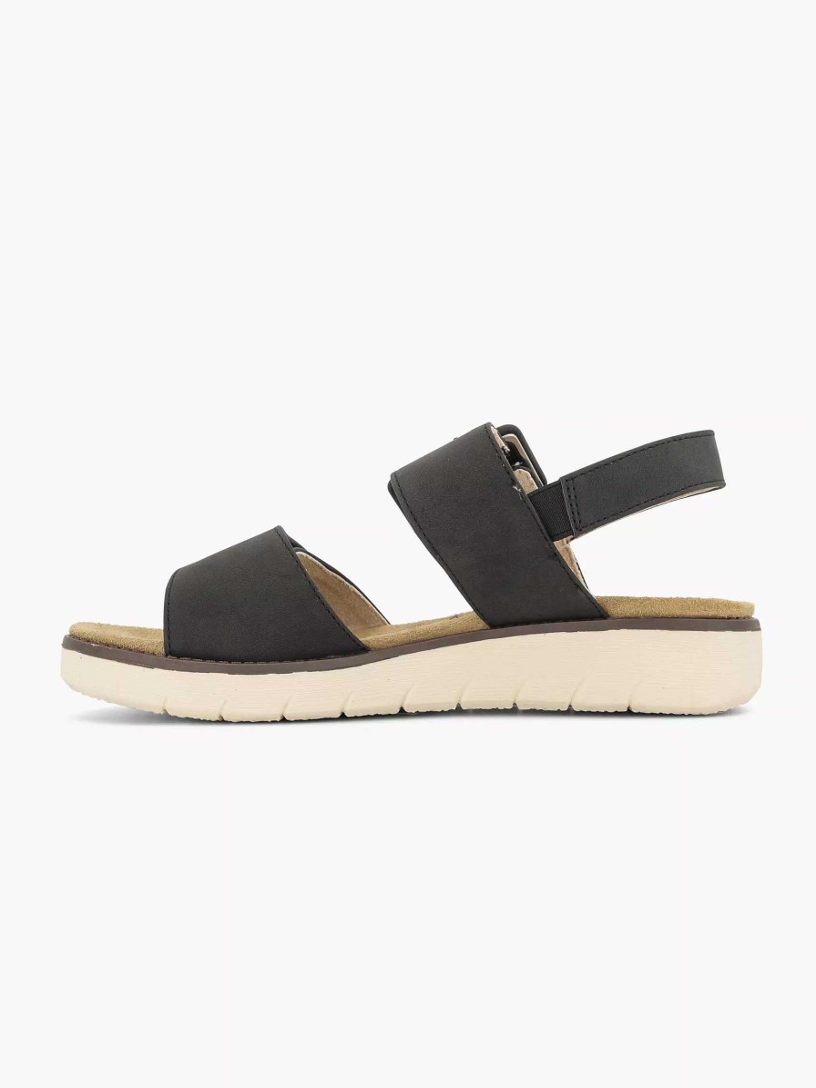 Sandals | Easy Street Black Sandal