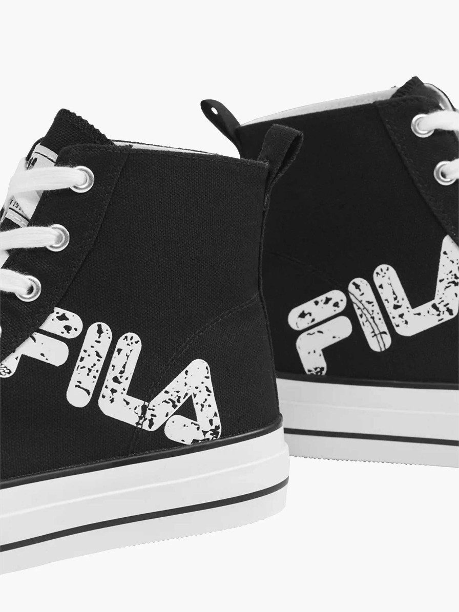 Sneakers | FILA Black Canvas High Sneaker