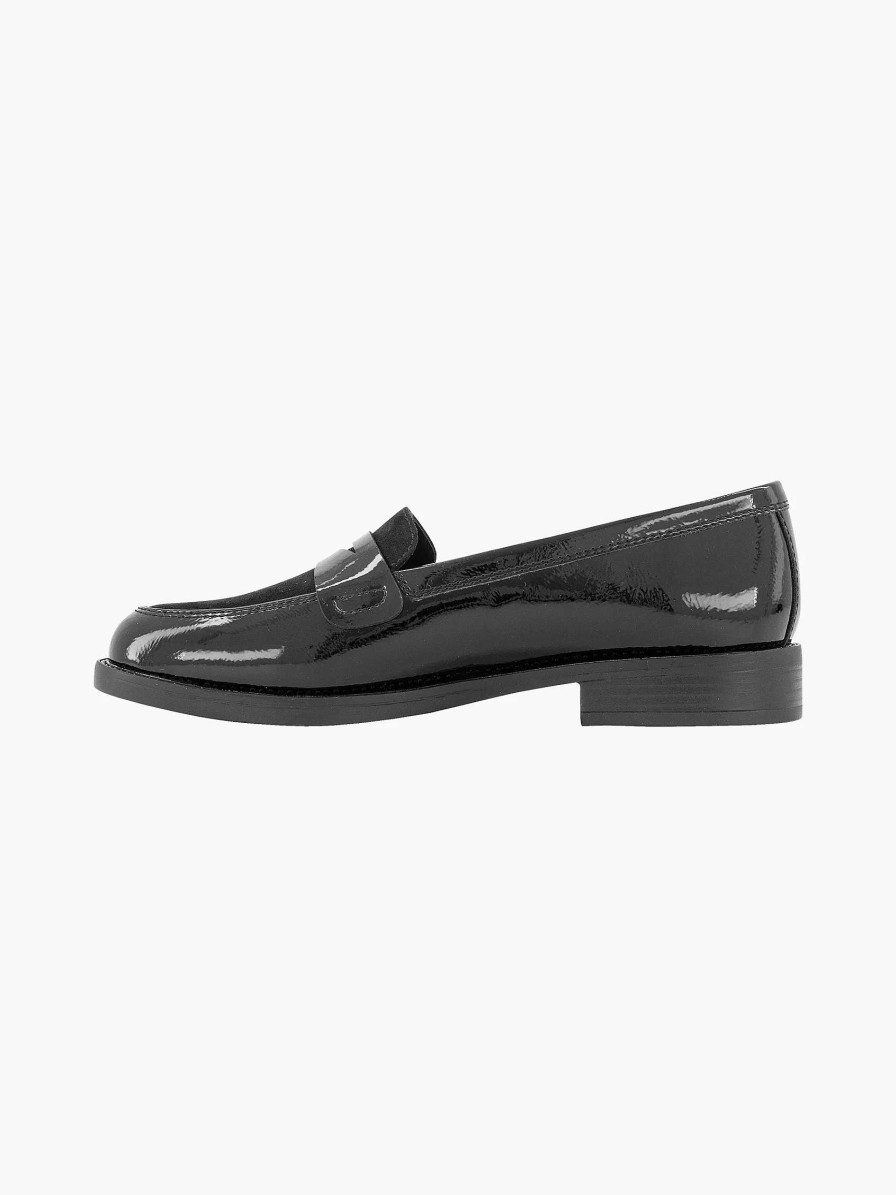 Loafers | Graceland Black Loafer Patent