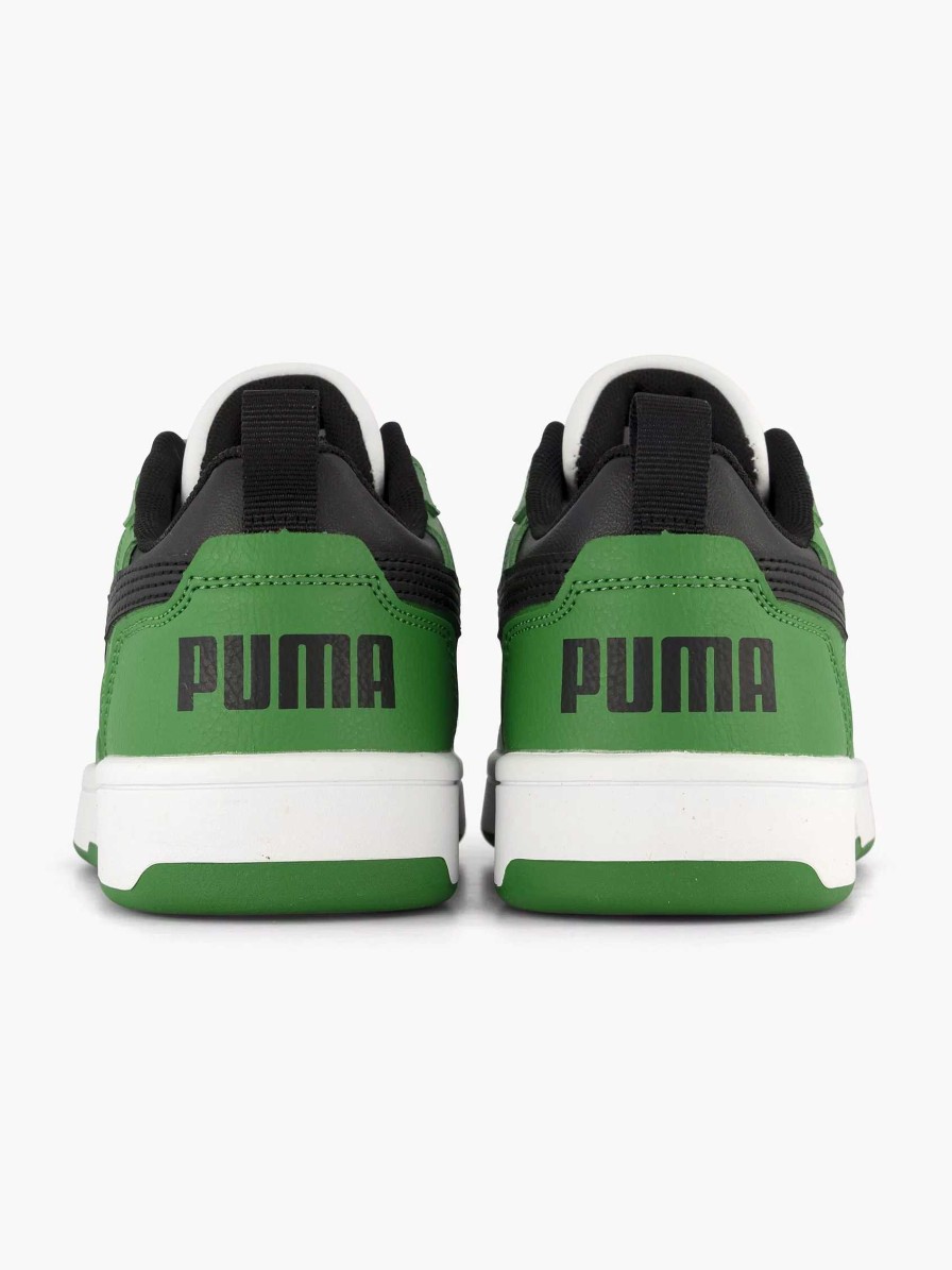 Boys' Shoes | Puma Green Rebound V6 Lo Jr