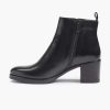 Ankle Boots & Boots | 5th Avenue Black Leather Ankle Boots Heel