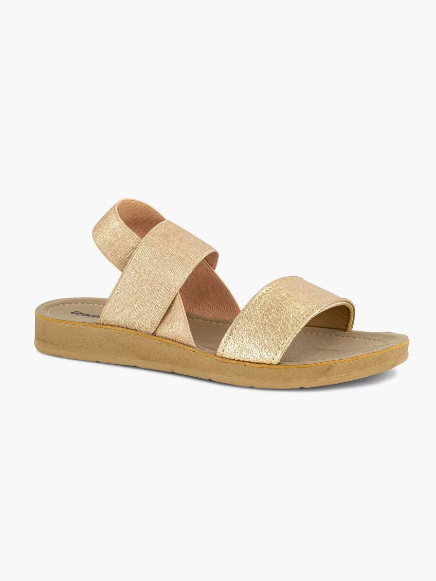 Sandals | Graceland Golden Sandal