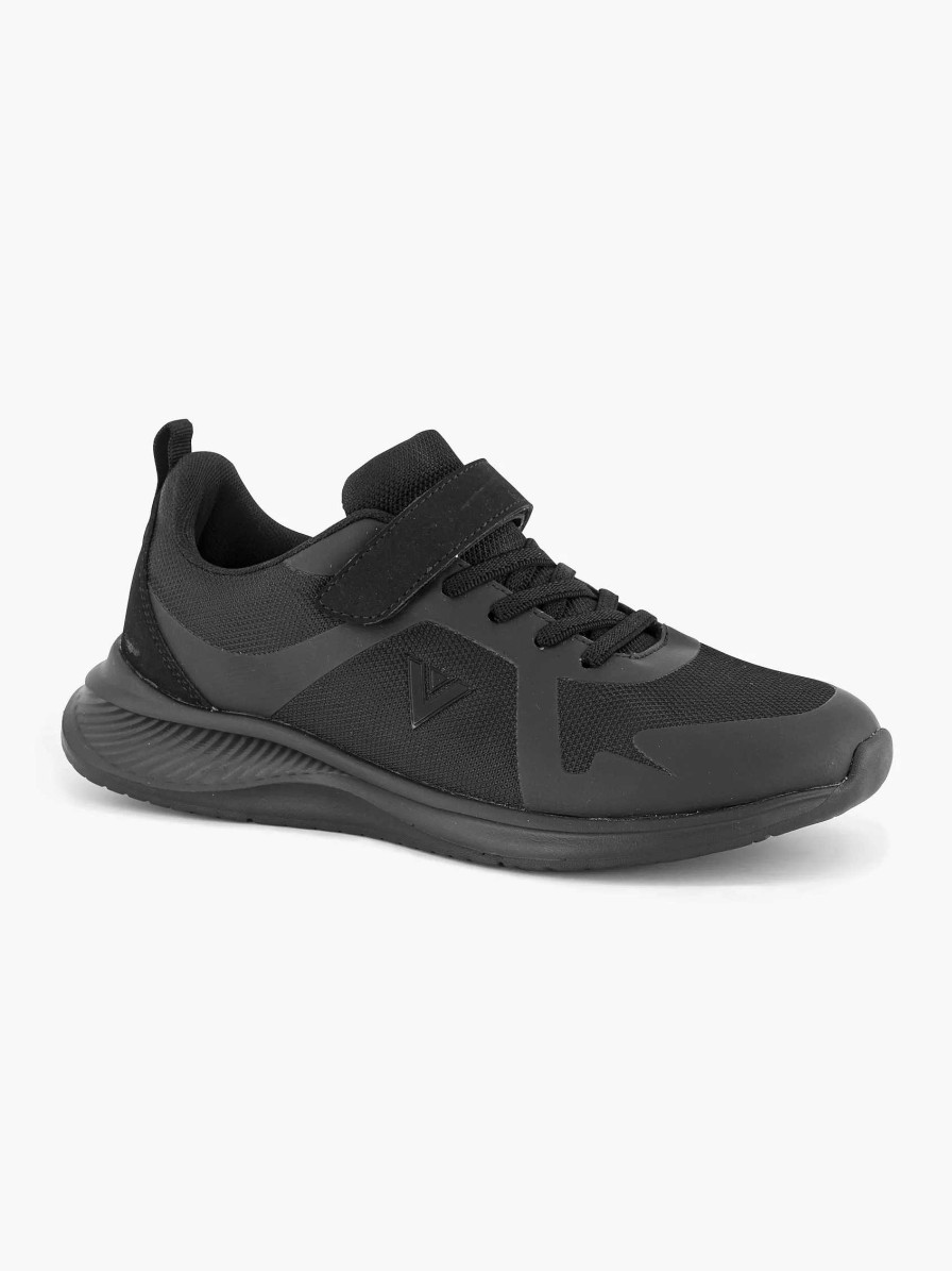 Boys' Shoes | Vty Black Sneaker