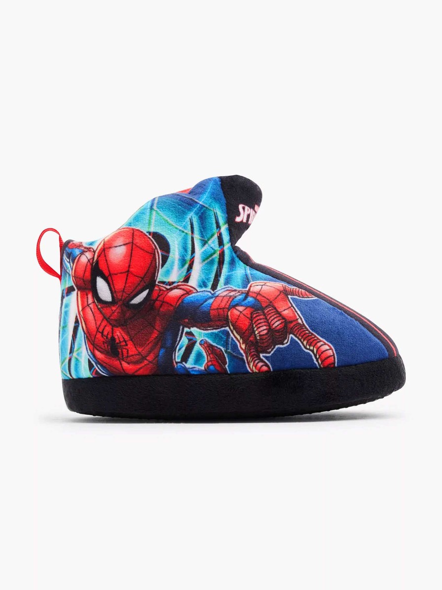 Boys' Shoes | Spiderman Dark Blue Slipper Spiderman