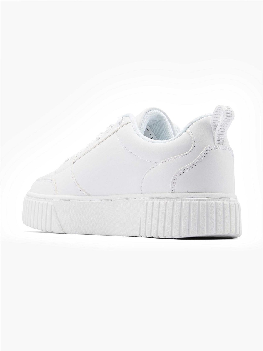 Sneakers | Graceland White Platform Sneaker