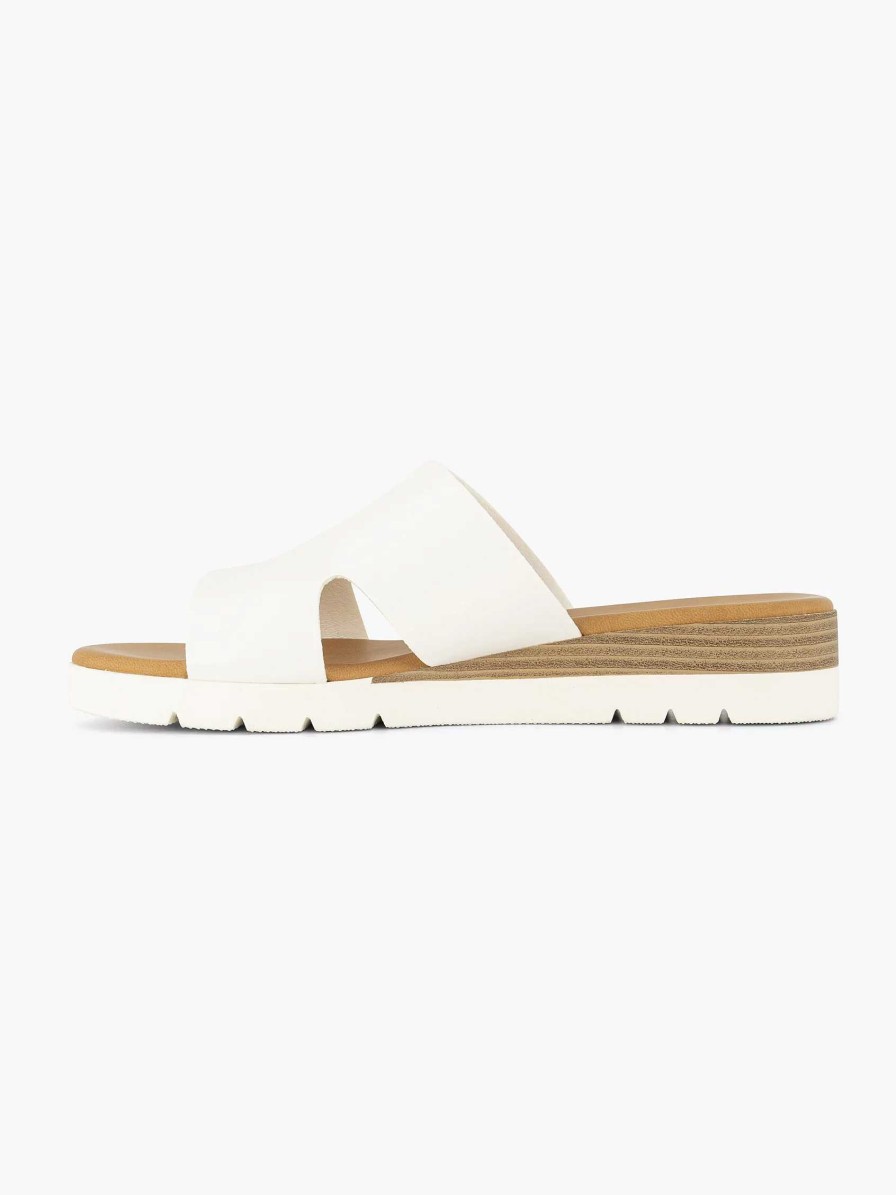 Flip Flops | Graceland White Slipper