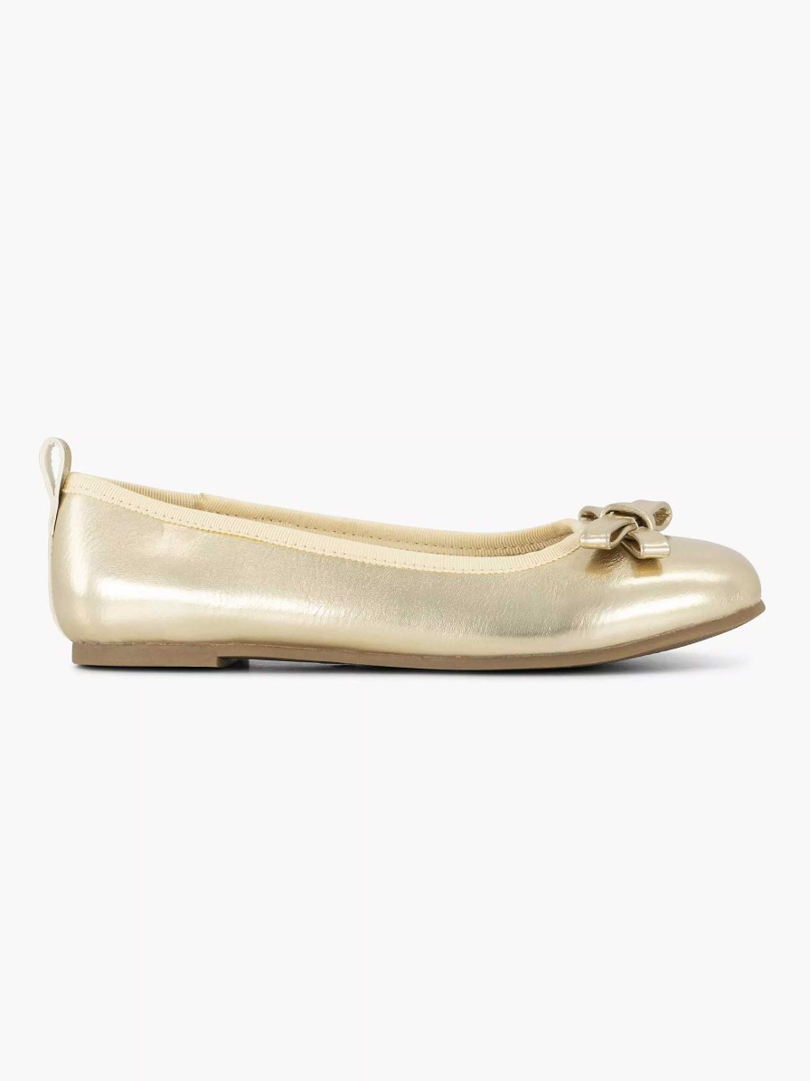 Boys' Shoes | Graceland Gold Ballerina Buckle