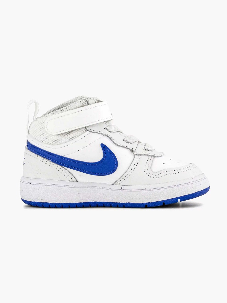 Boys' Shoes | Nike White Court Borough Mid