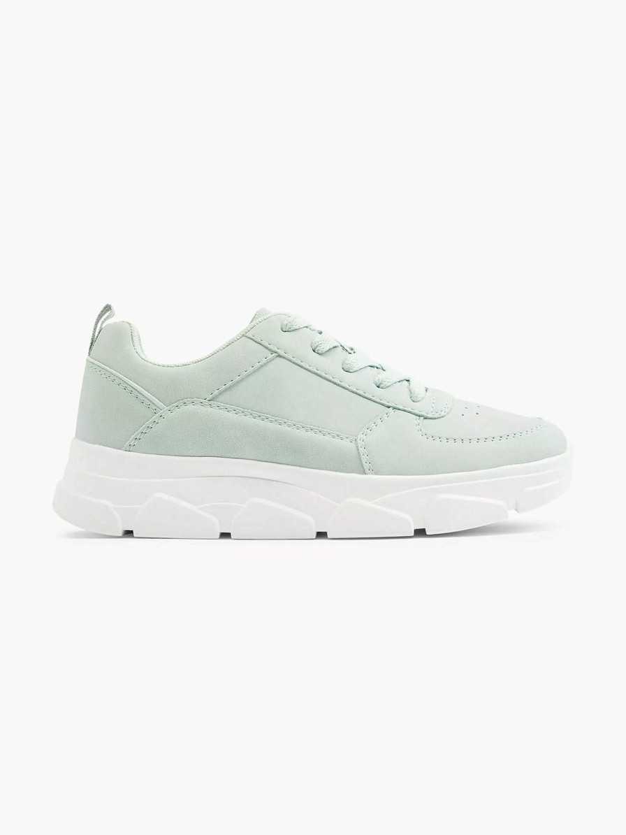 Sneakers | Graceland Mint Green Chunky Sneaker