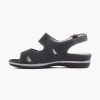 Comfort Shoes | Medicus Dark Blue Leather Sandal