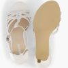 High Heels | Graceland White Sandalette Stones