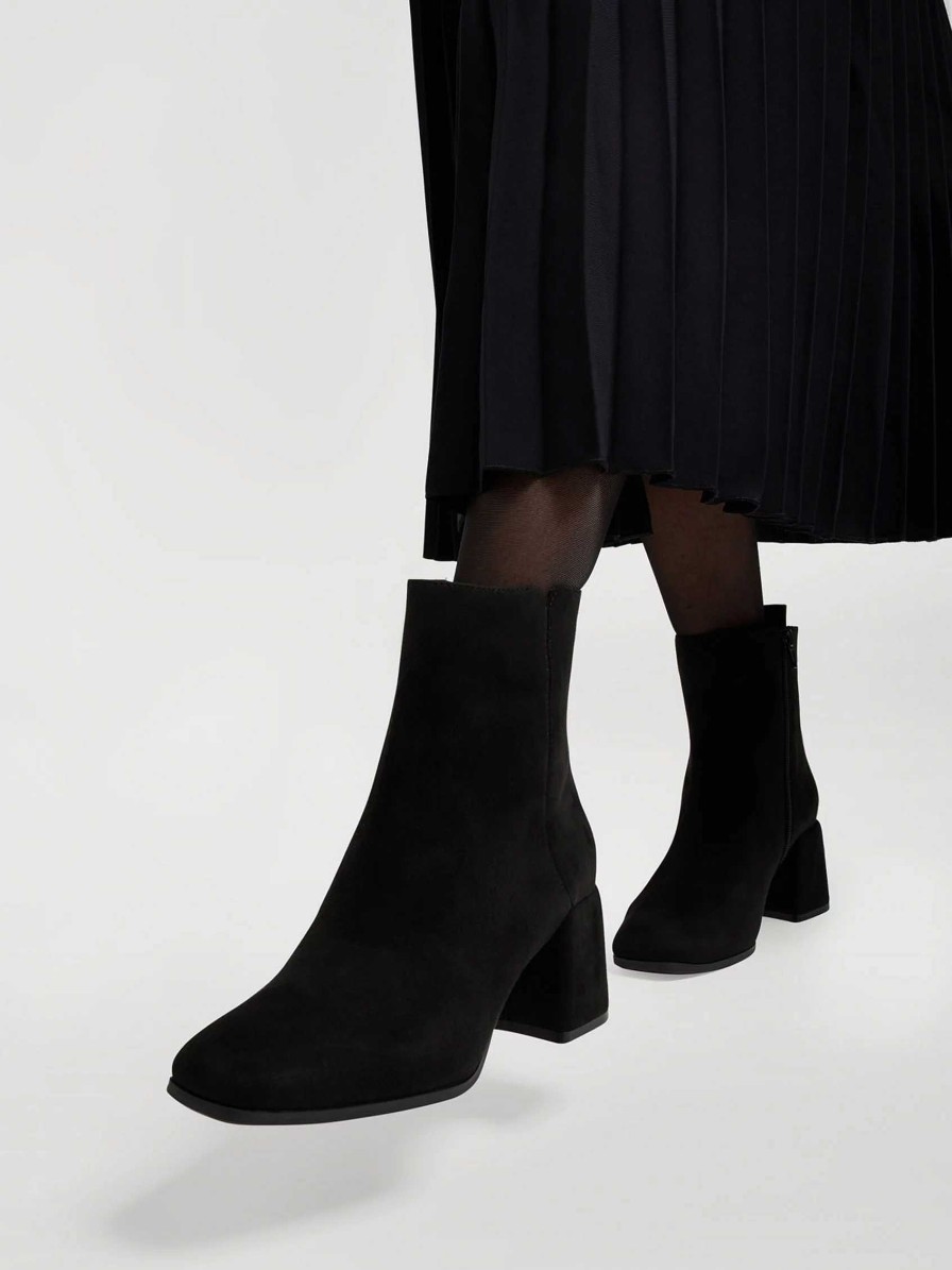 Ankle Boots & Boots | Graceland Black Ankle Boots Heel