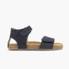 Boys' Shoes | Vty Dark Blue Leather Sandal