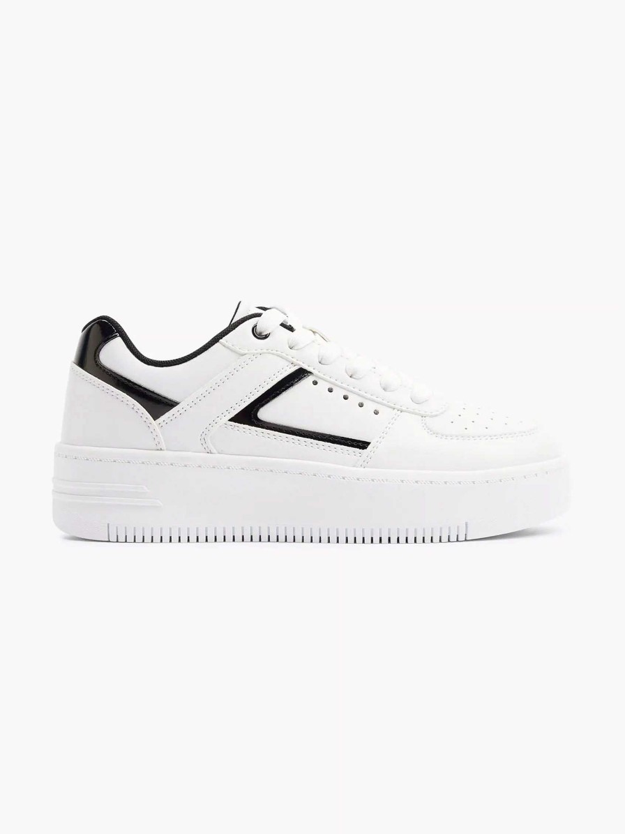 Sneakers | Graceland White Platform Sneaker