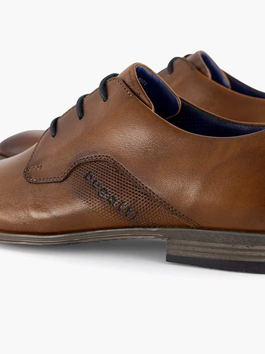 Dress Shoes | Bugatti Cognac Mattia Eco