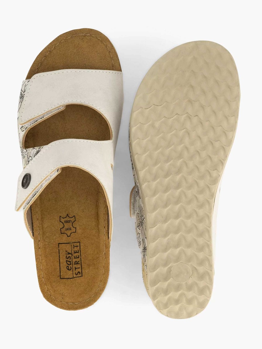 Comfort Shoes | Easy Street Beige Comfort Slipper