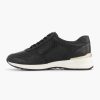 Comfort Shoes | Medicus Black Leather Comfort Sneaker