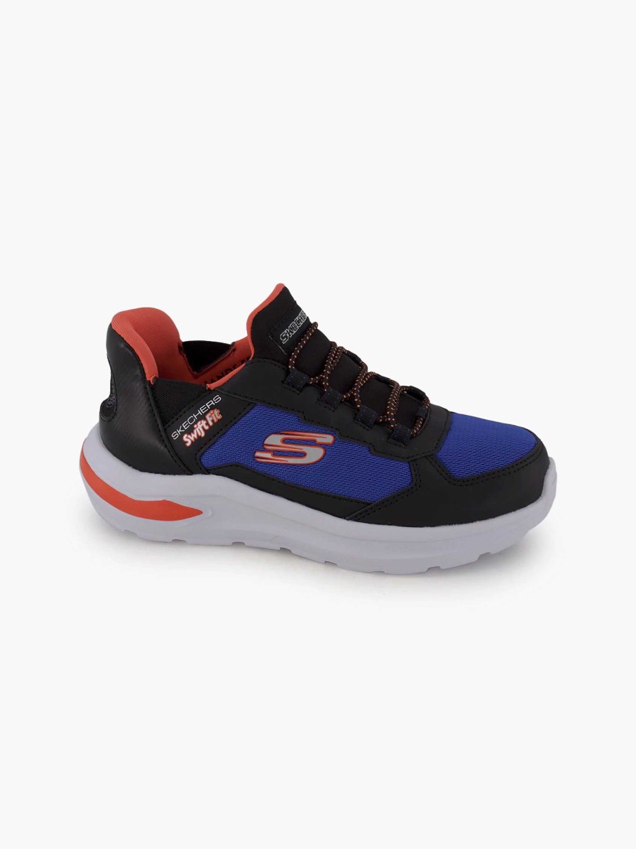 Boys' Shoes | Skechers Blue Sneaker Swift Fit - Hands Free