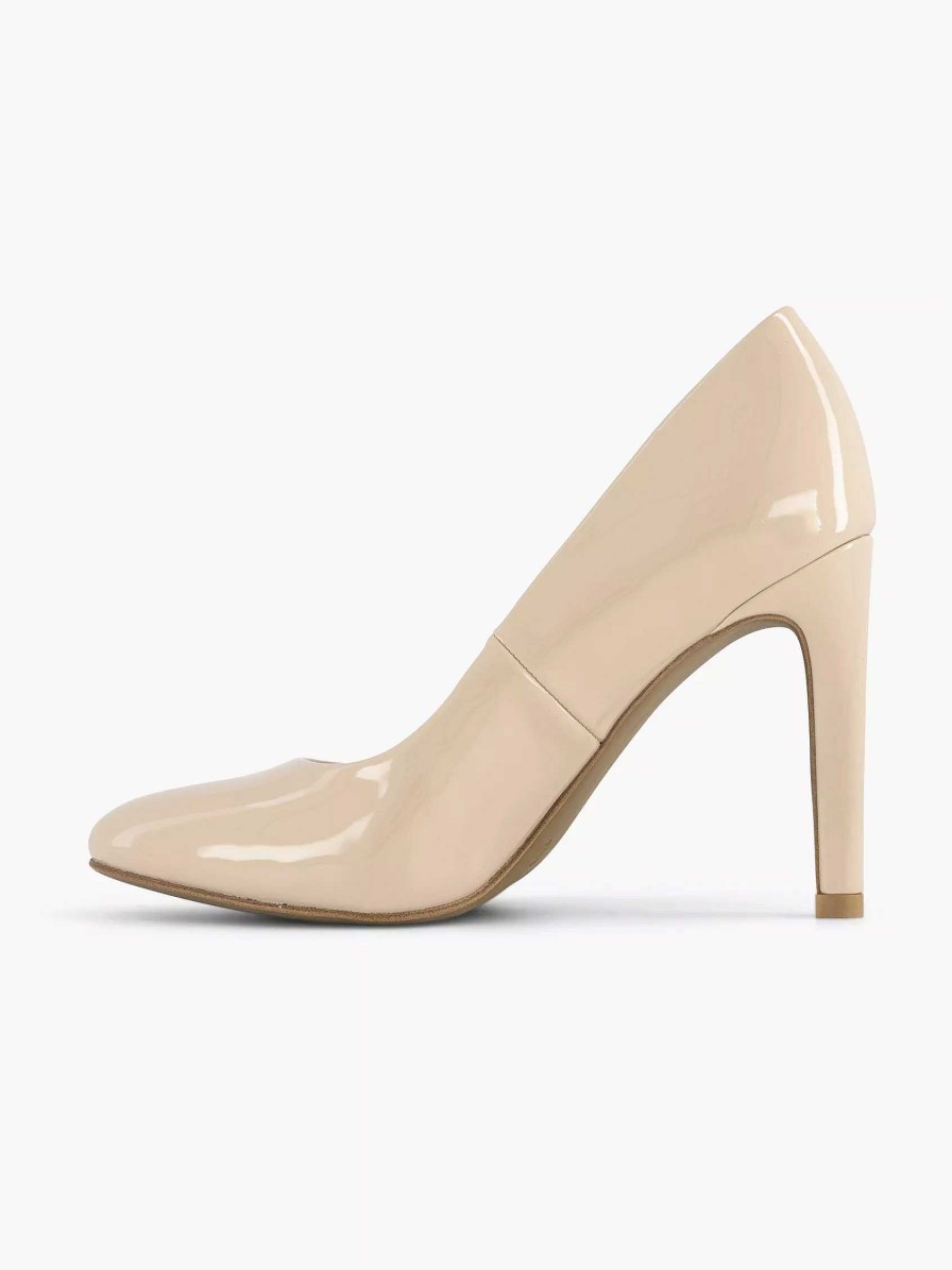 Pumps | Graceland Beige Lacquer Pump