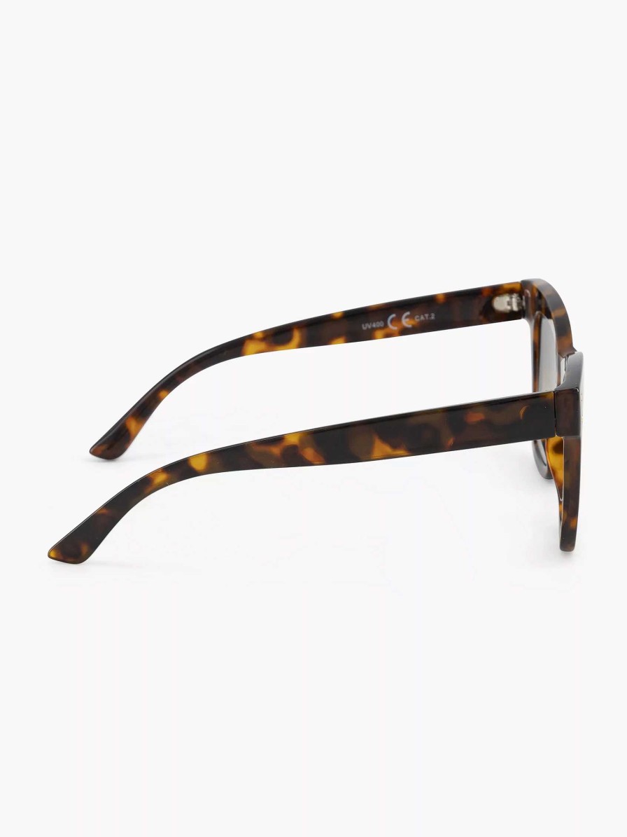 Online Exclusive Accessories | Graceland Brown Cat Eye Sunglasses Print