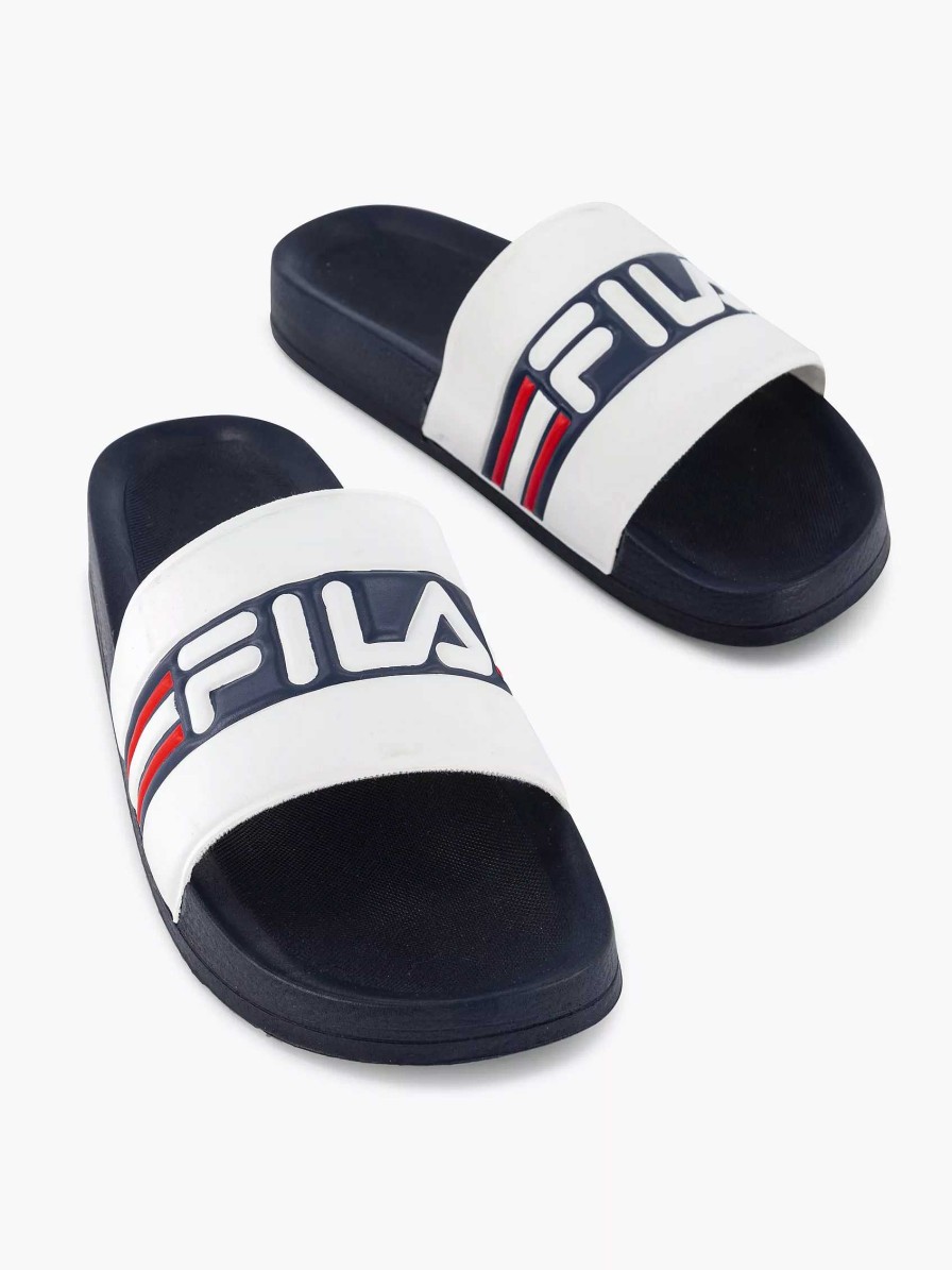 Boys' Shoes | FILA Dark Blue Bath Slippers