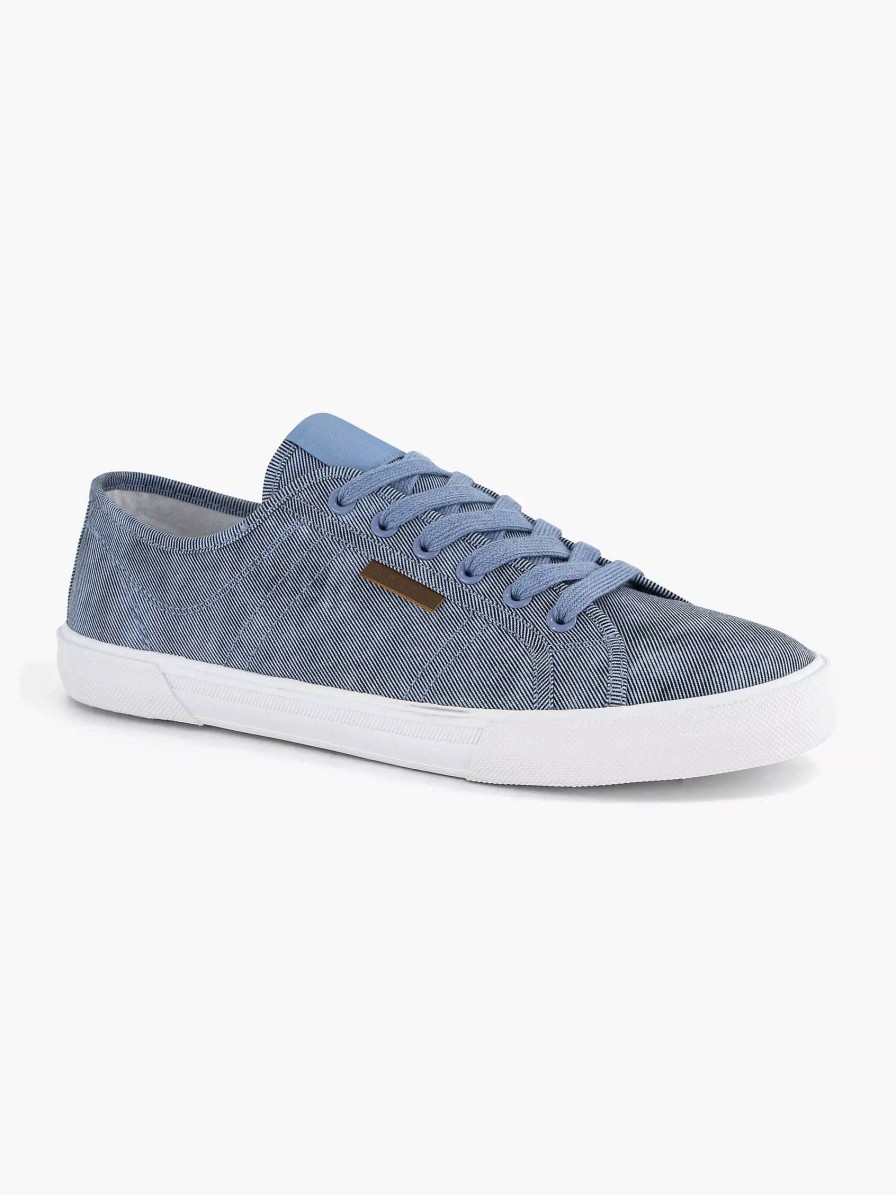 Sneakers | Memphis One Blue Canvas Sneaker