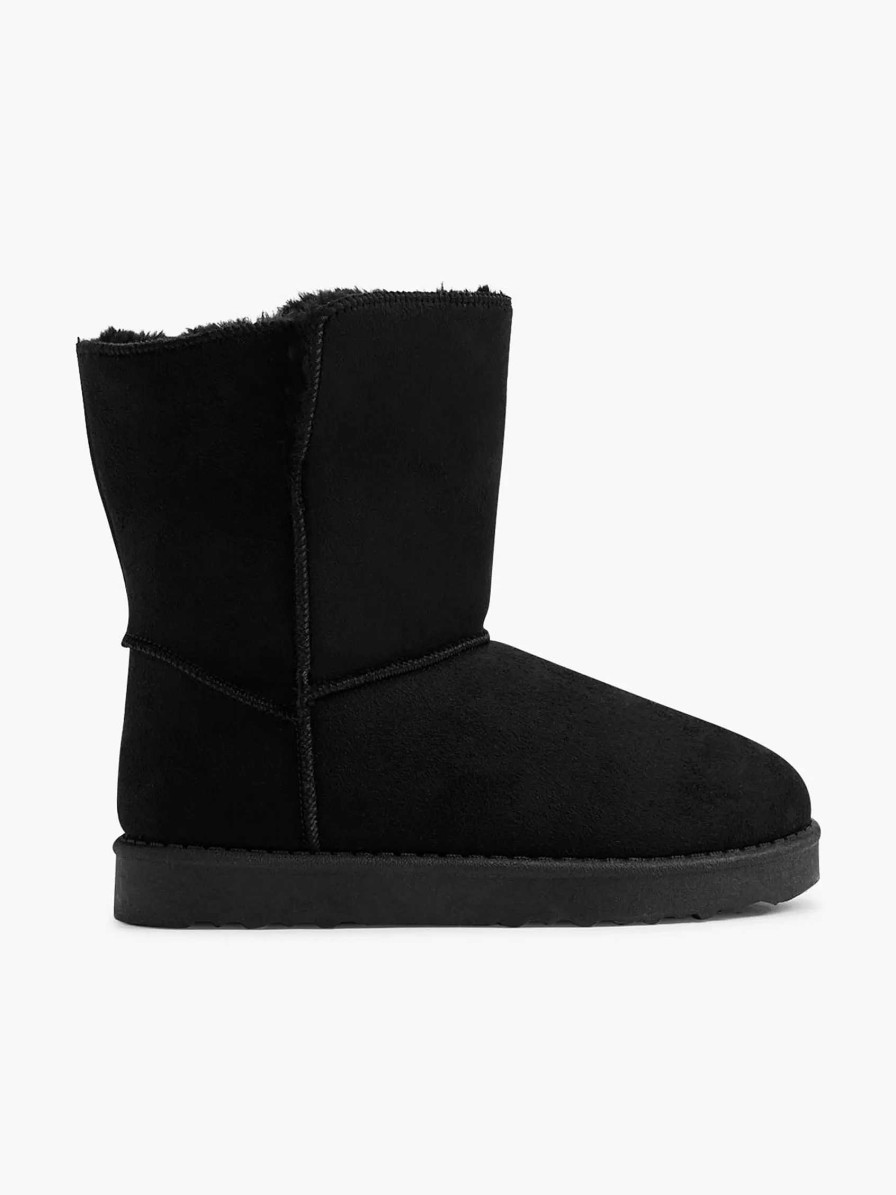 Boys' Shoes | Graceland Black Ankle Boot Lined