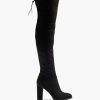 High Heels | Graceland Black Thigh High Boot Heel