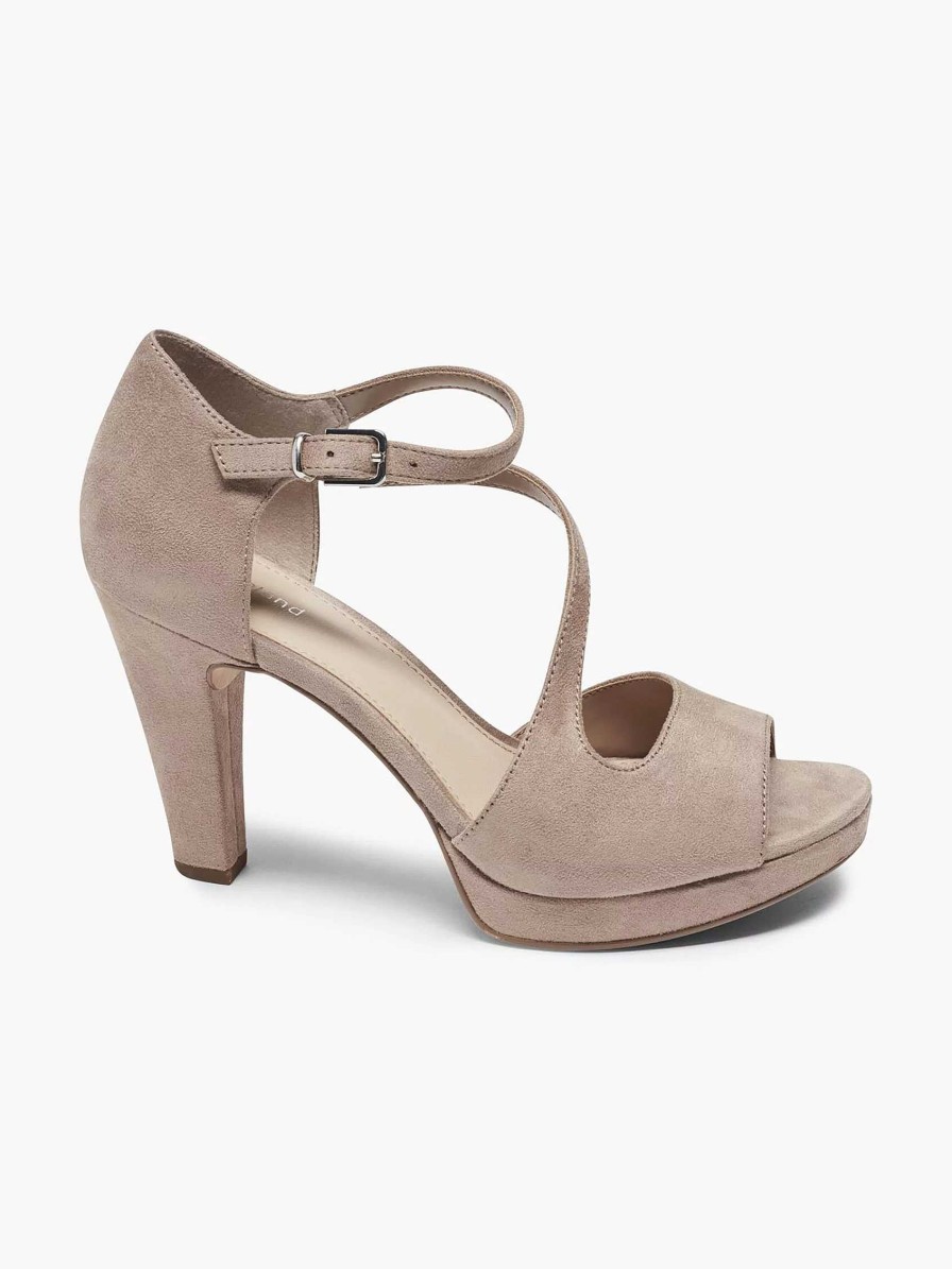 High Heels | Graceland Old Pink Sandalette