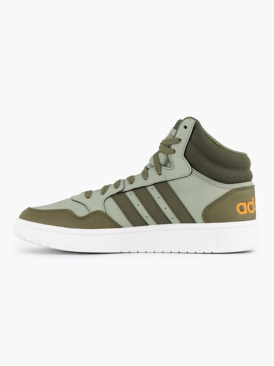 Sneakers | adidas Green Hoops 3.0 Mid