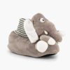 Boys' Shoes | Bobbi-Shoes Gray Slipper Elephant