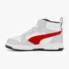 Baby Shoes | Puma White Puma Rebound V6 Mid Ac+ Ps