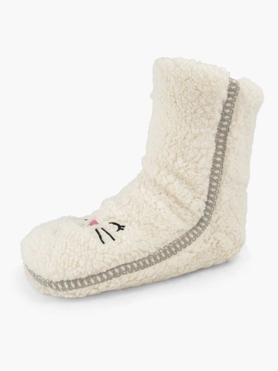 Socks | vanHaren Beige House Sock Teddy