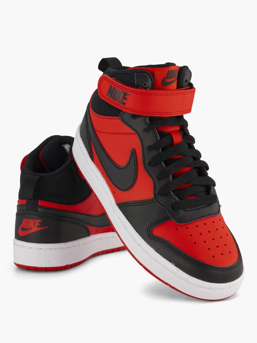 Boys' Shoes | Nike Red Court Borough Mid 2