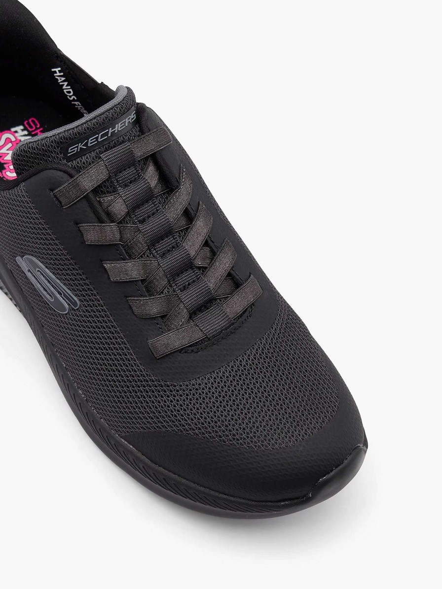 Sneakers | Skechers Black Sneaker Swift Fit - Hands Free