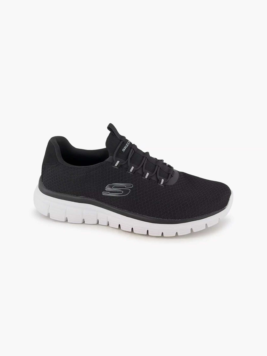 Sneakers | Skechers Black Sneaker Memory Foam