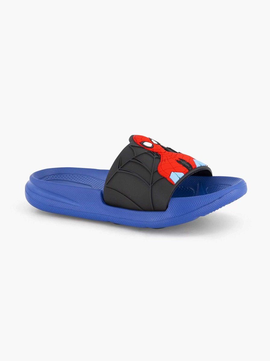 Boys' Shoes | Spiderman Blue Slipper Spiderman