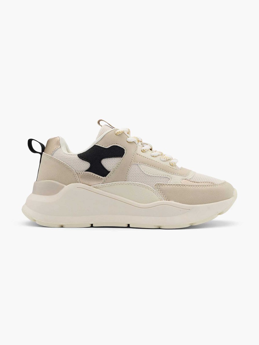 Sneakers | Oxmox Off White Chunky Sneaker