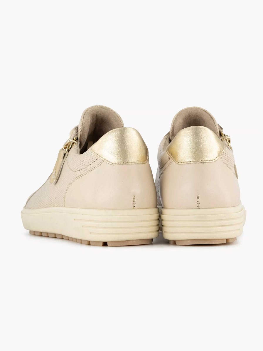 Sneakers | Medicus Beige Leather Sneaker