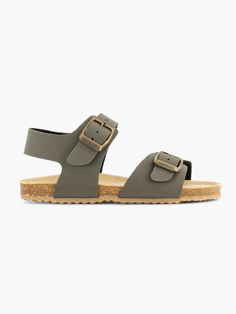 Boys' Shoes | Vty Dark Green Sandal